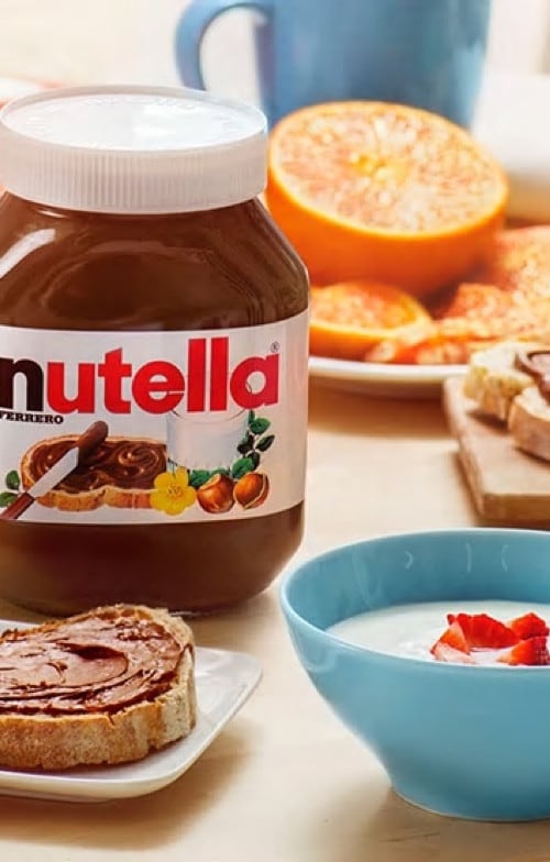 Happy Portion Card | Nutella